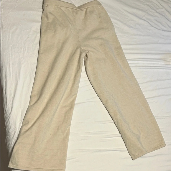 House of Harlow 1960 Knit Cream Pant - Picture 4 of 6